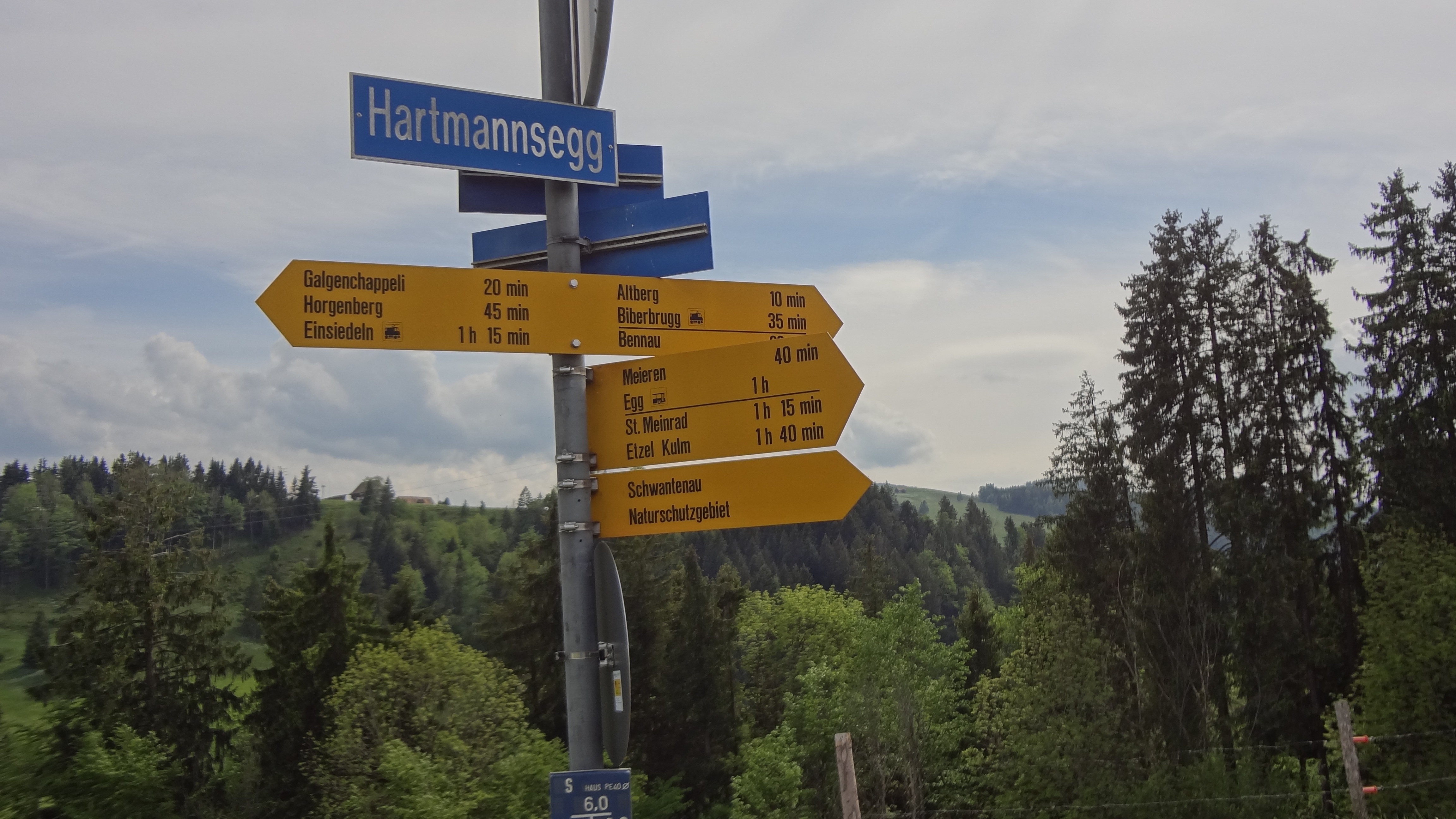 Signs with directions